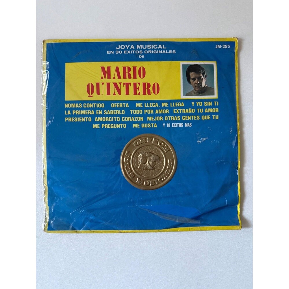 Mario Quintero 3 LP Set Joya Musical 30 Exitos JM-285 Orfeon 1979 Cleaned VG+